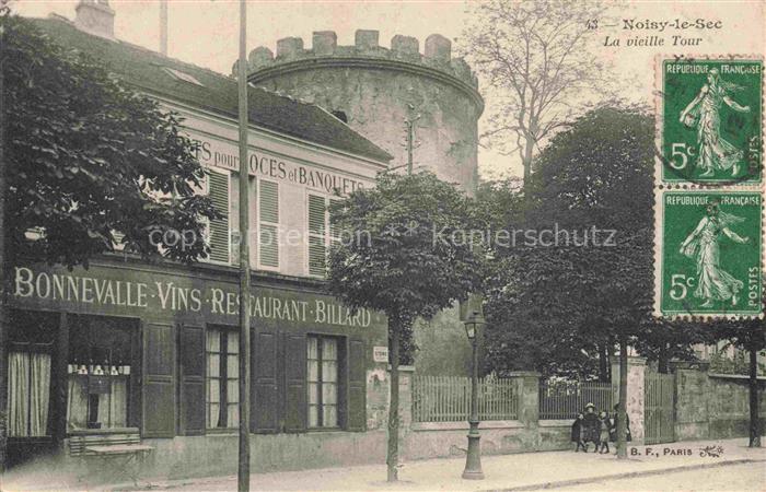Noisy-le-Sec Bobigny 93 Seine-Saint-Denis La vieille Tour Restaurant