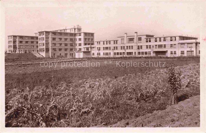 Bobigny 93 Seine-Saint-Denis Hôpital Franco-Musulman facade sud