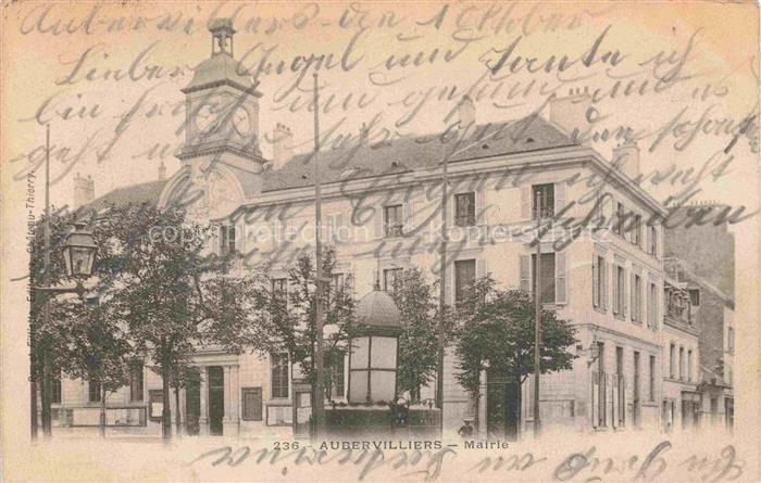 AUBERVILLIERS 93 Seine-Saint-Denis La Mairie