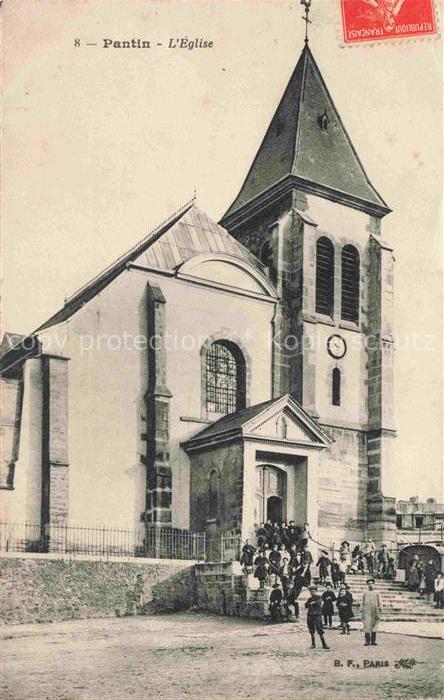 PANTIN Bobigny 93 Seine-Saint-Denis Eglise Kirche
