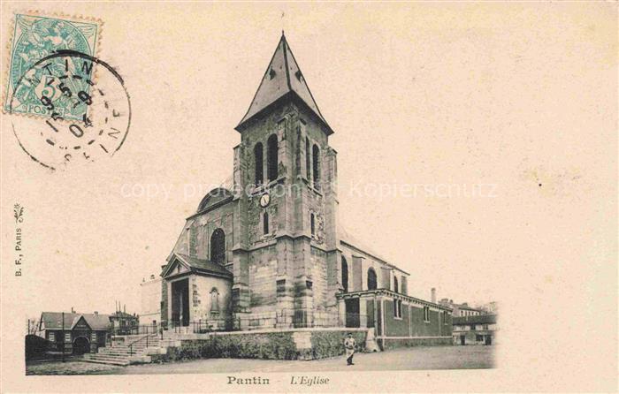 PANTIN Bobigny 93 Seine-Saint-Denis Eglise Kirche