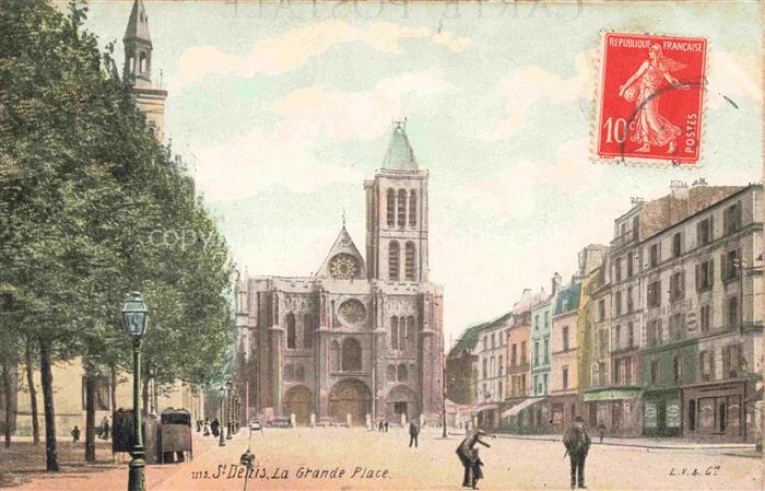SAINT-DENIS  93 Seine-Saint-Denis La Grande Place