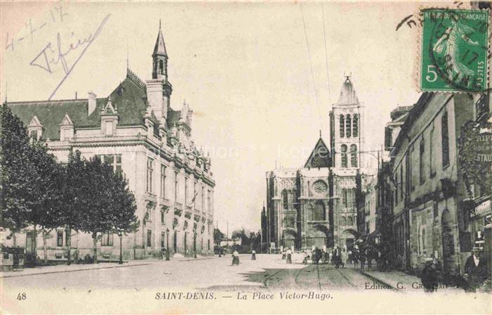 SAINT-DENIS  93 Seine-Saint-Denis Place Victor Hugo