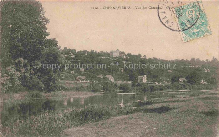 Chennevieres-sur-Marne 94 Val-de-Marne Vue des côteaux