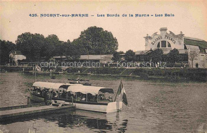 NOGENT-SUR-MARNE 94 Val-de-Marne Les bords de la Marne les bais