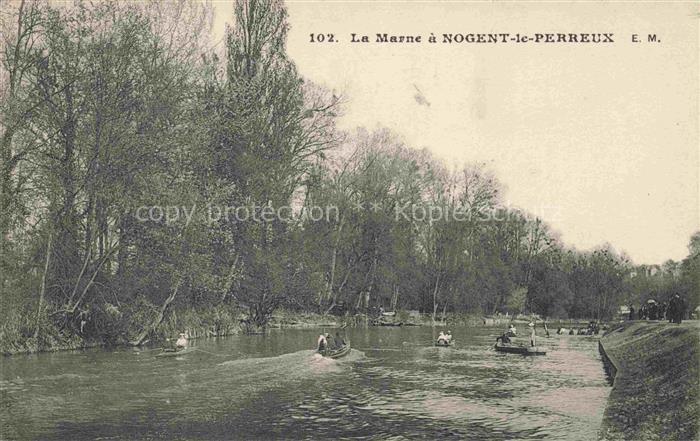 Nogent-Le-Perreux-sur-Marne 94  Val-de-Marne Aux bords de la Marne