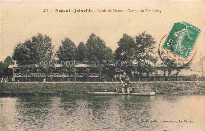 Joinville  Nogent-sur-Marne 94 Val-de-Marne Bords de Marne Casino du Tremblay