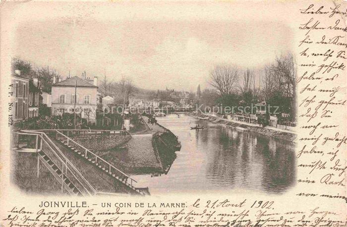 Joinville-le-Pont Nogent-sur-Marne 94 Val-de-Marne Un coin de la Marne