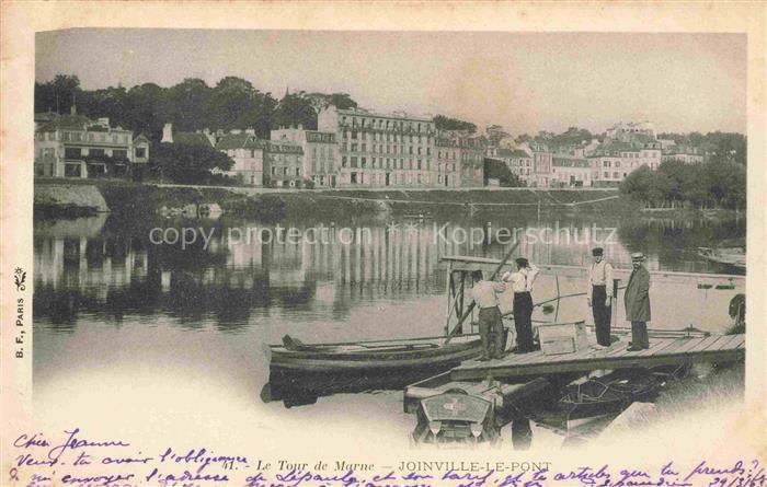 Joinville-le-Pont Nogent-sur-Marne 94 Val-de-Marne Aux bords de la Marne
