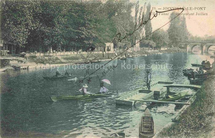 Joinville-le-Pont Nogent-sur-Marne 94 Val-de-Marne Ile Fanac et Restaurant Juili