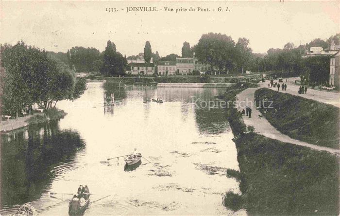 Joinville-le-Pont Nogent-sur-Marne 94 Val-de-Marne Vue prise du pont