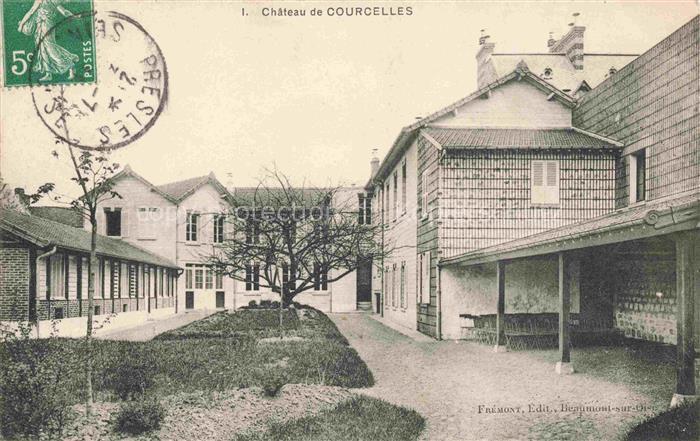 Courcelles-sur-Viosne PONTOISE 95 Val-d Oise Château Schloss