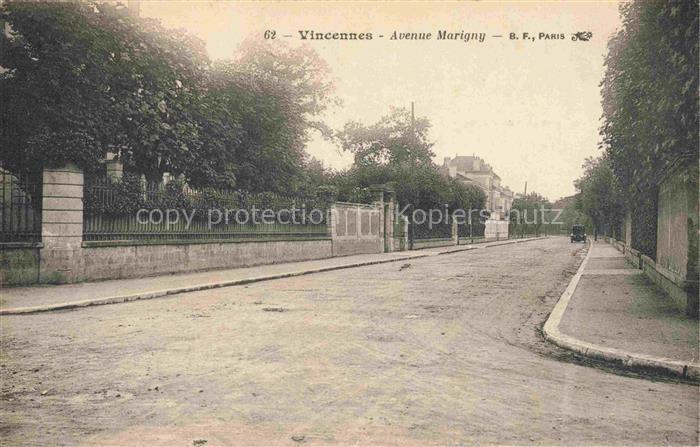 VINCENNES  Nogent-sur-Marne 94 Val-de-Marne Avenue Marigny