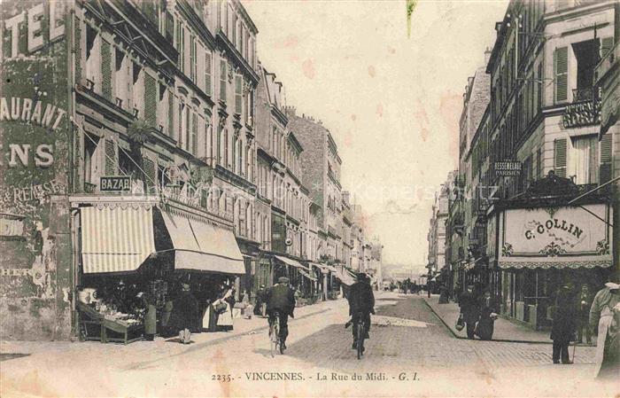 VINCENNES  Nogent-sur-Marne 94 Val-de-Marne La Rue du Midi