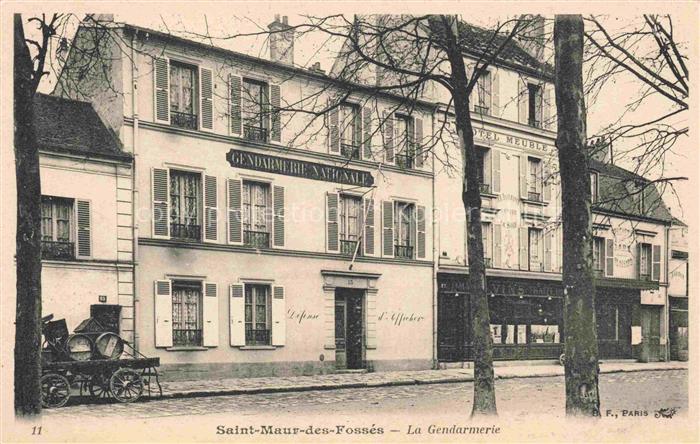 SAINT-MAUR-DES FOssES Saint-Maur-les-Fosses 94 Val-de-Marne La Gendarmerie