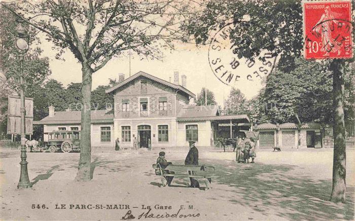 Le Parc-St-Maur Creteil 94 Val-de-Marne La gare