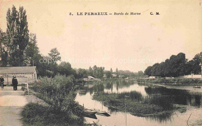 Le Perreux-sur-Marne Nogent-sur-Marne 94 Val-de-Marne Aux bords de la Marne