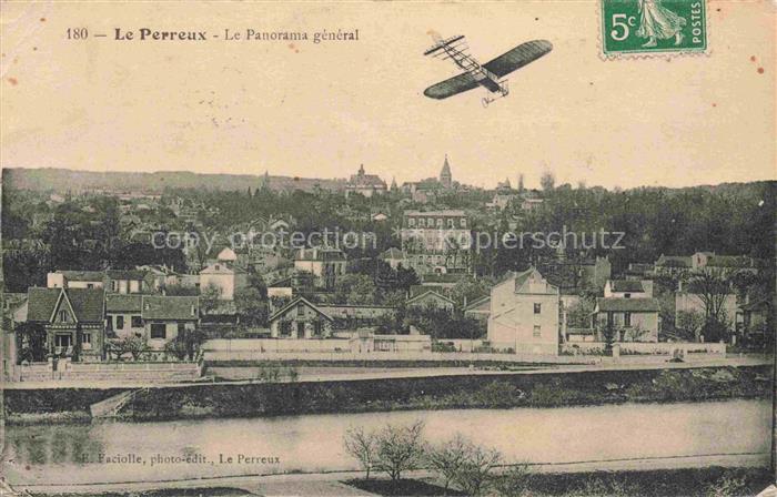 Le Perreux-sur-Marne Nogent-sur-Marne 94 Val-de-Marne Panorama général avion