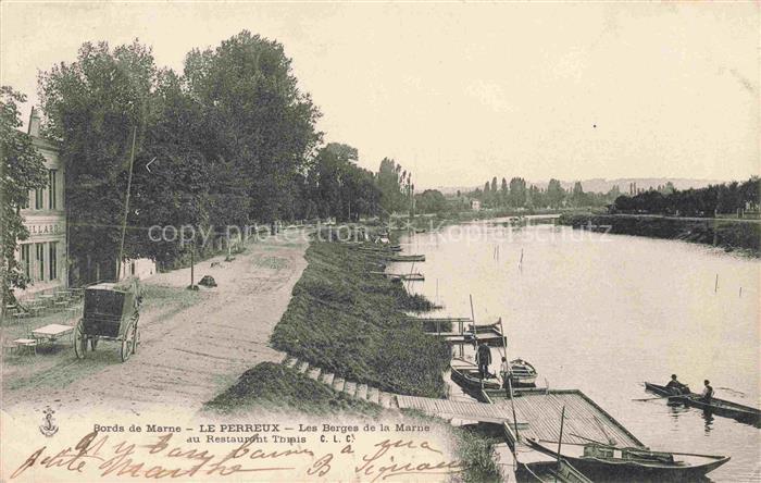 Le Perreux-sur-Marne Nogent-sur-Marne 94 Val-de-Marne Les Berges de la Marne au