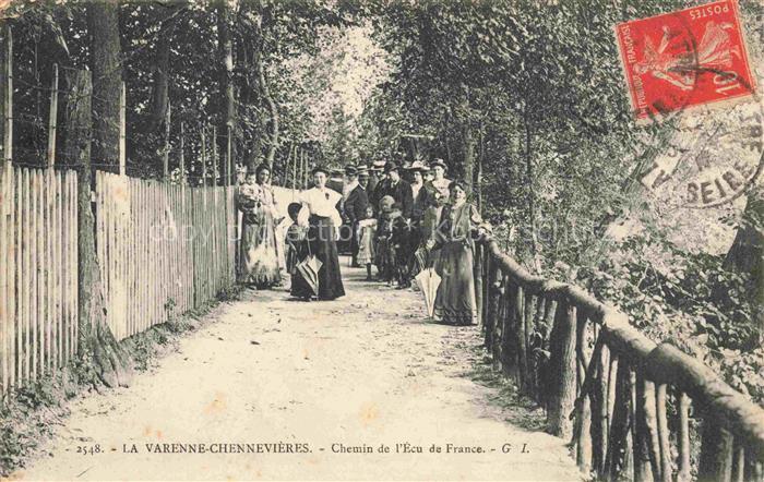 La Varenne-Chennevieres 94 Val-de-Marne Chemin de l'Ecu de France