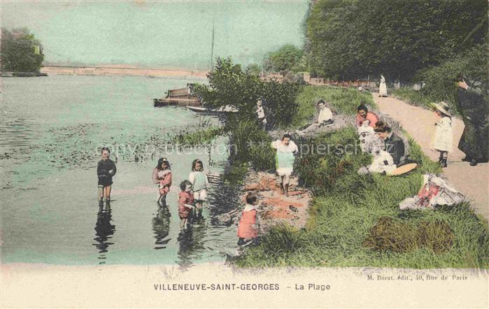 Villeneuve-Saint-Georges CRETEIL 94 Val-de-Marne La plage