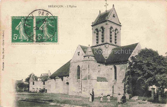 Breancon PONTOISE 95 Val-d Oise Eglise Kirche