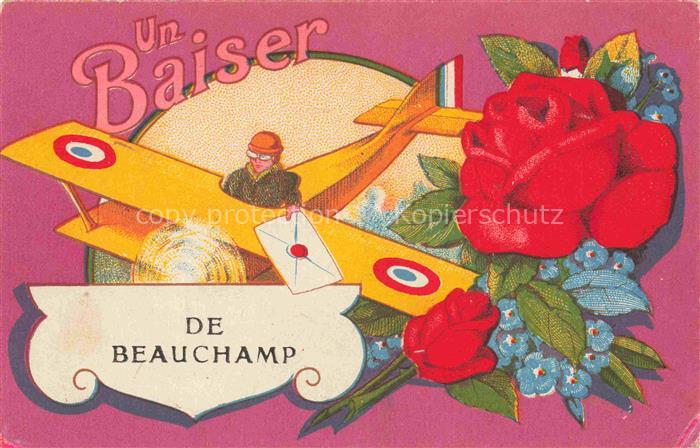 Beauchamp Beauchamps Pontoise 95 Val-d Oise Un baiser de Beauchamp par avion Kue