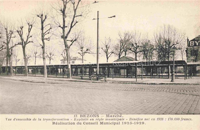 Bezons Argenteuil 95 Val-d Oise Le Marché