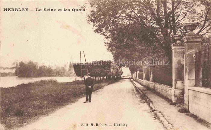 Herblay Argenteuil 95 Val-d Oise La Seine et les quais