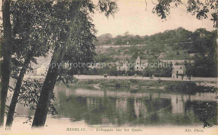 Herblay Argenteuil 95 Val-d Oise Echapée sur les quais