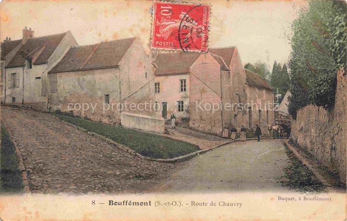 Bouffemont Sarcelles 95 Val-d Oise Route de Chauvry