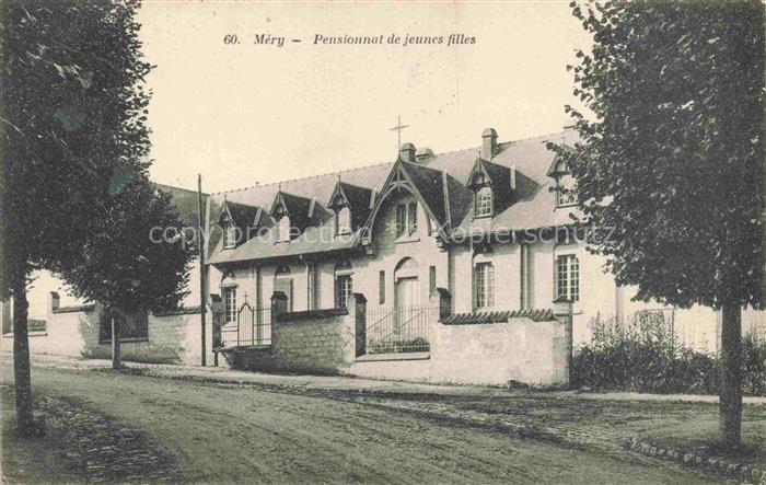 Mery  Pontoise 95 Val-d Oise Pensionnat de jeunes filles