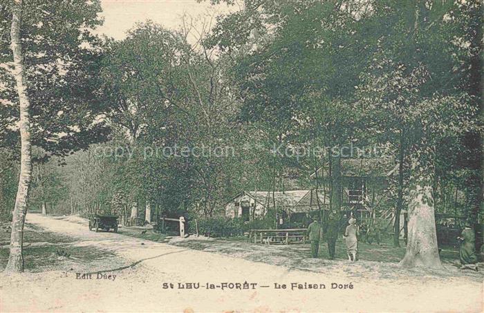 St-Leu-la-Foret PONTOISE 95 Val-d Oise Café Restaurant Le Faisan Doré