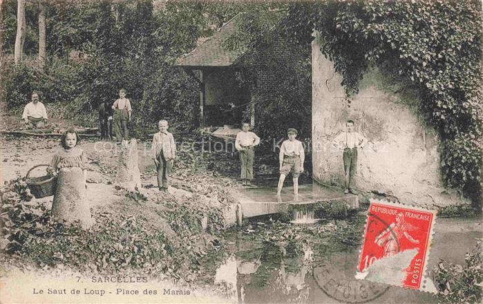 SARCELLES 95 Val-d Oise Le Saut de Loup Place des Marais