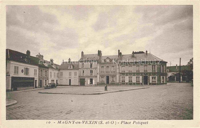 Magny-en-Vexin PONTOISE 95 Val-d Oise Place Potiquet