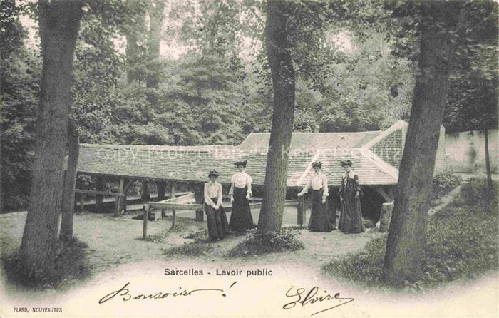 SARCELLES 95 Val-d Oise Lavoir public
