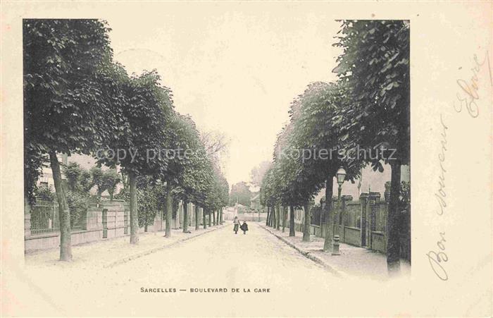 SARCELLES 95 Val-d Oise Boulevard de la Gare