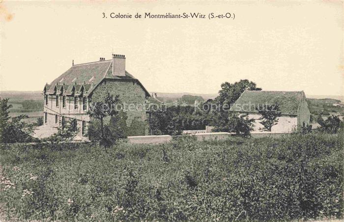 Saint-Witz SARCELLES 95 Val-d Oise Colonie de Montméliant