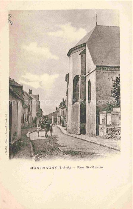 Montmagny Sarcelles 95 Val-d Oise Rue St. Martin