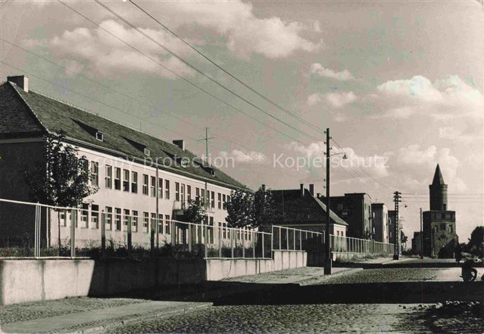 Gryfino Greifenhagen PL Szkola Ogólnoksztalcaca w glebi Brama Banska