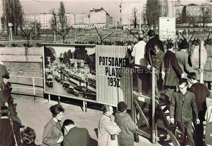 BERLIN  CITY Sperrmauer am Potsdamer Platz