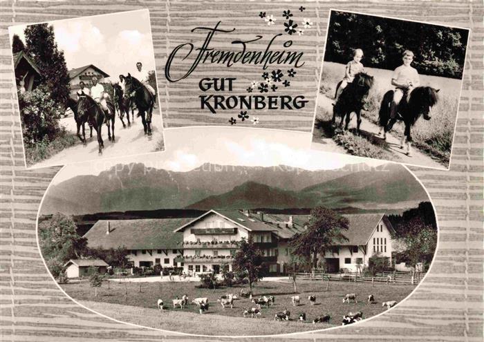 Hoeslwang Rosenheim Bayern Fremdenheim Reiterhof Gut Kronberg Ausritte
