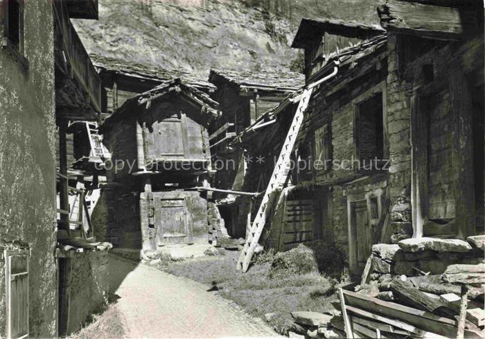 ZERMATT VS Alte Dorfpartie
