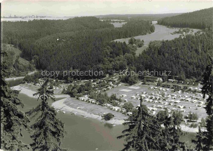 Hohenwarte Saaletalsperre Saalfeld-Rudolstadt Thueringen Am Stausee der Hohenwar