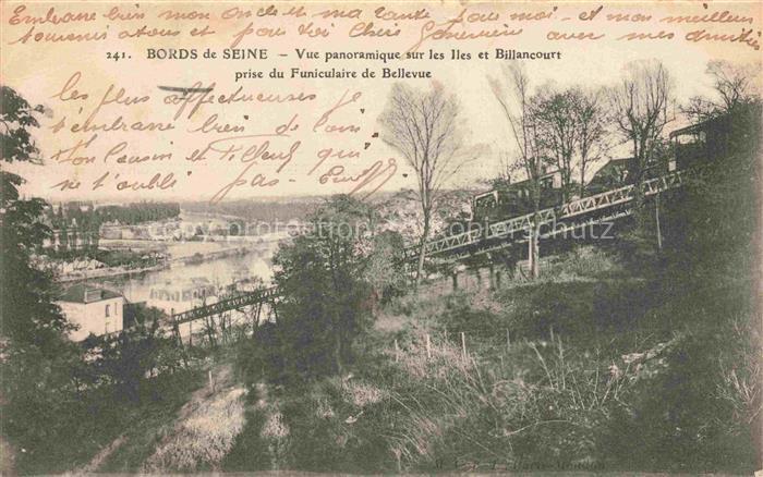Billancourt 92-BOULOGNE-BILLANCOURT Vue panoramique sur les Iles et la ville pri