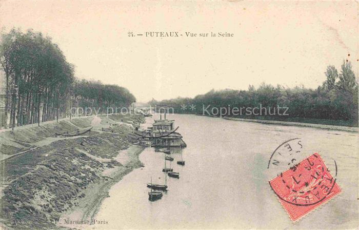 Puteaux NANTERRE 92 Hauts-de-Seine Vue sur la Seine