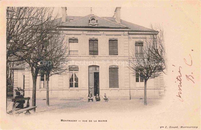 Montmagny Sarcelles 95 Val-d Oise Vue de la mairie
