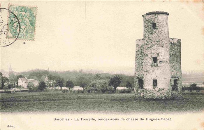 SARCELLES 95 Val-d Oise La Tourelle rendez-vous de chasse de Hugues Capet