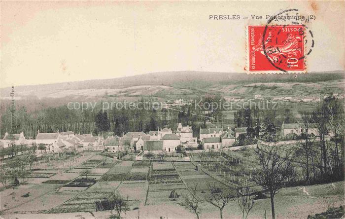 Presles PONTOISE 95 Val-d Oise Vue panoramique