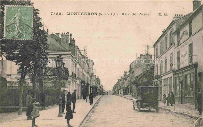 Montgeron EVRY 91 Essonne Rue de Paris